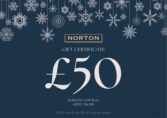 £50 Christmas Gift Card - Norton Gym WGC