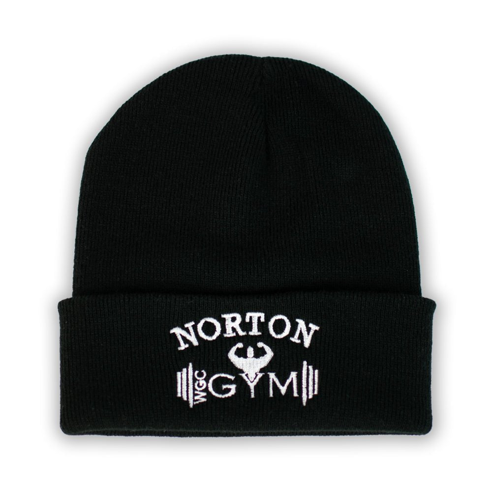 Norton Gym Beanie Hat (Black) - Norton Gym WGC